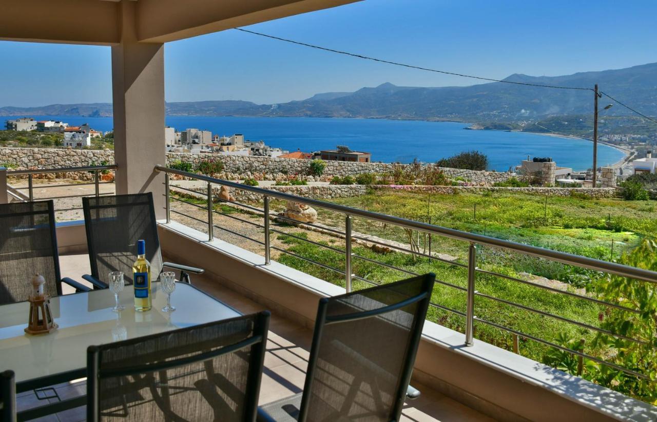 Sitia Bay View Villa Apartment Eksteriør bilde