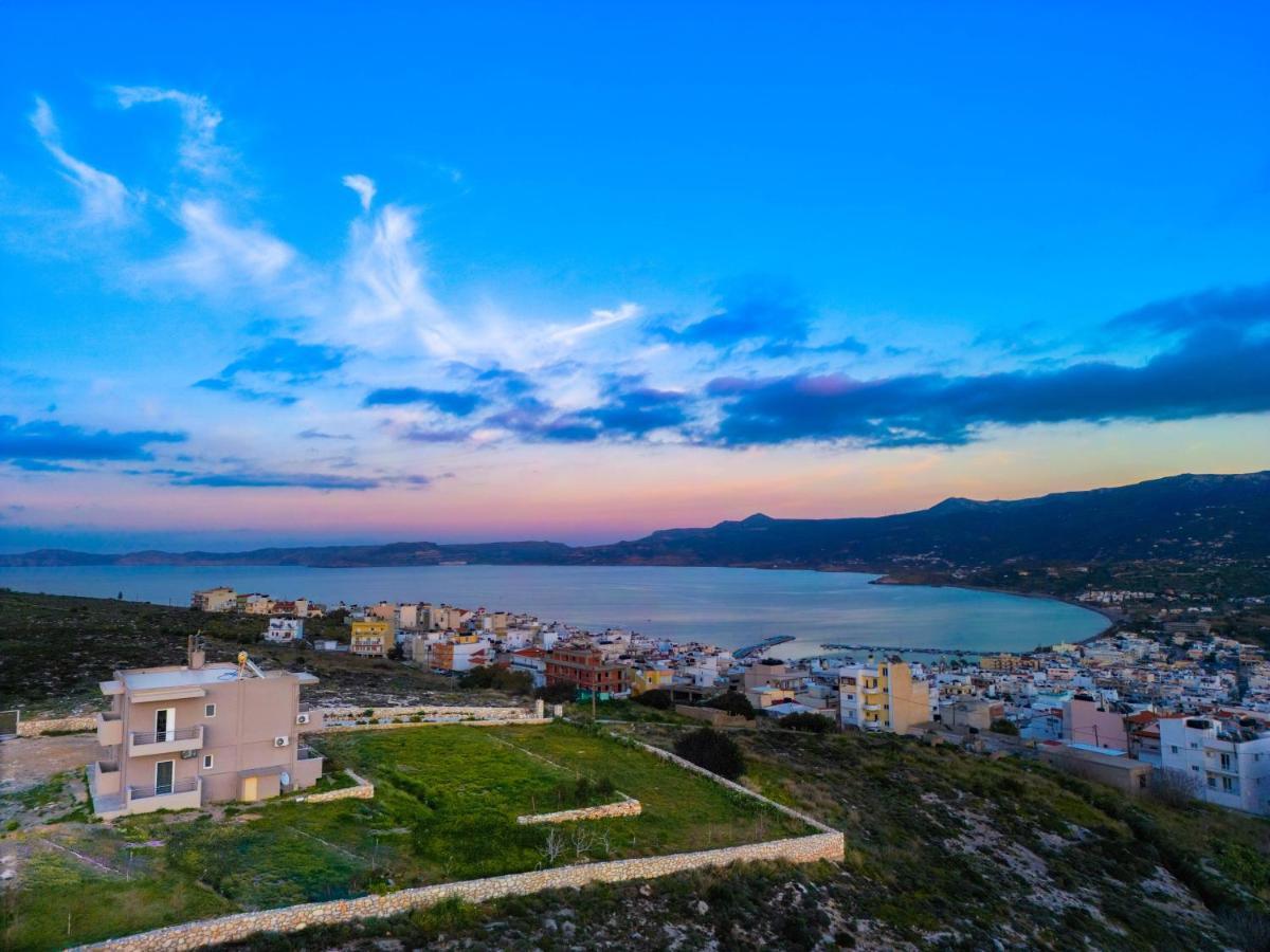 Sitia Bay View Villa Apartment Eksteriør bilde